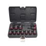 AWTOOLS ZESTAW NASADEK UDAROWYCH 1/2" 13cz./10-24mm/ KRÓTKIE BLACK LINE - 3