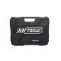 AWTOOLS ZESTAW NASADEK UDAROWYCH 1/2" 26cz./10-24mm/ KRÓTKIE I DŁUGIE BLACK LINE - 4