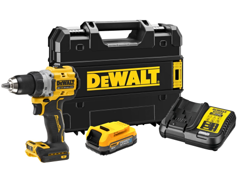 DEWALT WKRĘTARKA UDAROWA 18V DCD805E1T 90Nm 1x1,7Ah POWERSTACK BL TSTAK