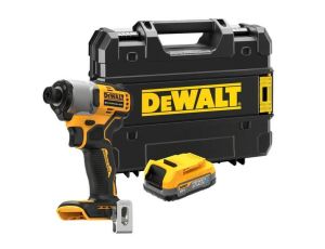 DEWALT ZAKRĘTARKA UDAROWA 18V DCF840E1T 192Nm 1x1,7Ah POWERSTACK BEZ ŁADOWARKI, TSTAK