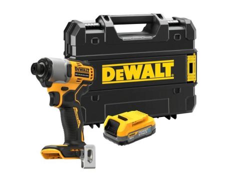 DEWALT ZAKRĘTARKA UDAROWA 18V DCF840E1T 192Nm 1x1,7Ah POWERSTACK BEZ ŁADOWARKI, TSTAK