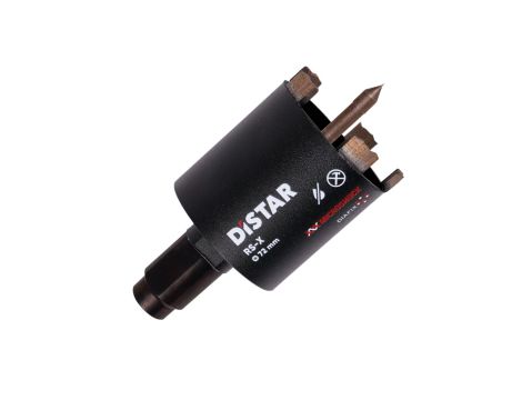 DISTAR WIERTŁO DIAMENTOWE KORONOWE RS-X CENTRUM 72x70 M16xM18