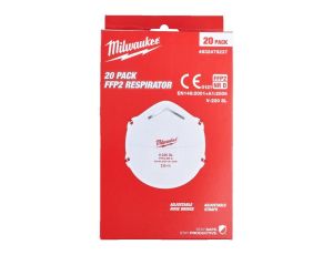 MILWAUKEE PÓŁMASKA FFP2 /20 szt. - image 2