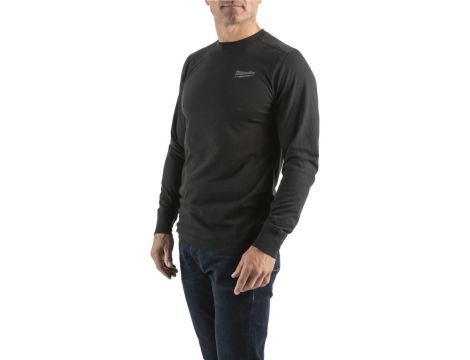 MILWAUKEE T-SHIRT Z DŁUGIM RĘKAWEM - CZARNY HTLSBL-S - 2