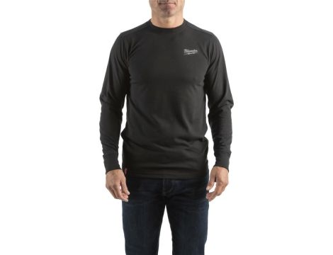 MILWAUKEE T-SHIRT Z DŁUGIM RĘKAWEM - CZARNY HTLSBL-XL