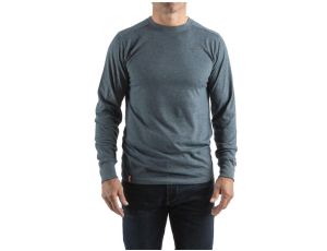 MILWAUKEE T-SHIRT Z DŁUGIM RĘKAWEM - NIEBIESKI HTLSBLU-S