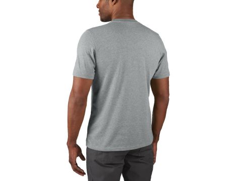 MILWAUKEE T-SHIRT Z KRÓTKIM RĘKAWEM - SZARY HTSSGR-XL - 2