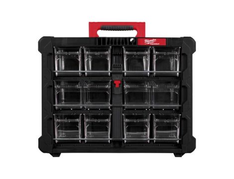 MILWAUKEE PACKOUT ORGANIZER DUŻY Z WYJMOWANYMI POJEMNIKAMI