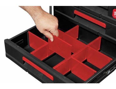 MILWAUKEE PACKOUT PRZEGRÓDKI DO SKRZYNI Z 2 SZUFLADAMI - 3