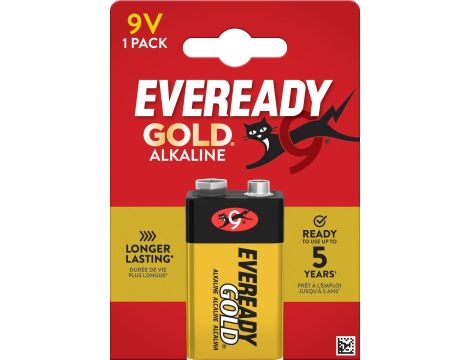 EVERYDAY BATERIA ALKALINE GOLD  6LR61/1BP 9V/BL1szt