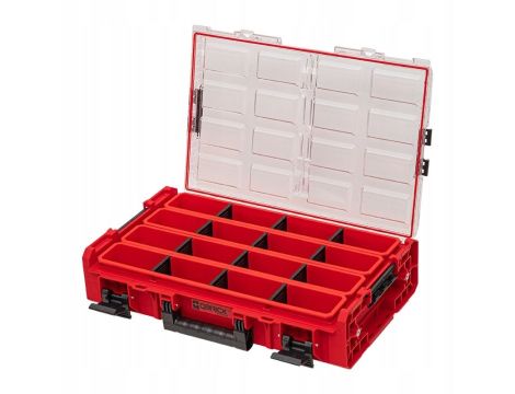 QBRICK SYSTEM ONE ORGANIZER XL 2.0 Long Bin RED Ultra HD