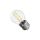 Żarówka LED Filament Mini Globe / E27 / 1,8 W (25 W) / 250 lm / neutralna biel ZF6D03