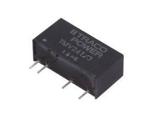 Przetwornica DC/DC, 1W, Uwej: 21,6...26,4VDC, Uwyj: 12VDC, Iwyj: 80mA TMV 2412S