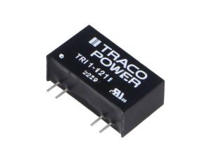 Przetwornica DC/DC, 1W, Uwej: 10,8...13,2VDC, Uwyj: 5VDC, Iwyj: 200mA TRI 1-1211
