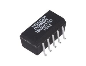 Przetwornica DC/DC, 1W, Uwej: 4,5...5,5VDC, Uwyj: 15VDC, Iwyj: 30mA TSM 0515D