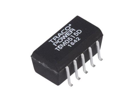 Przetwornica DC/DC, 1W, Uwej: 4,5...5,5VDC, Uwyj: 15VDC, Iwyj: 30mA TSM 0515D