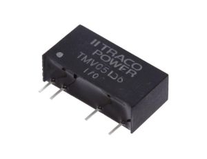 Przetwornica DC/DC, 1W, Uwej: 4,5...5,5VDC, Uwyj: 15VDC, Iwyj: 65mA TMV 0515S