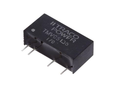 Przetwornica DC/DC, 1W, Uwej: 4,5...5,5VDC, Uwyj: 15VDC, Iwyj: 65mA TMV 0515S