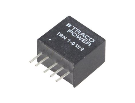Przetwornica DC/DC, 1W, Uwej: 4,5...13,2VDC, Uwyj: 12VDC, Iwyj: 45mA TRN 1-0522