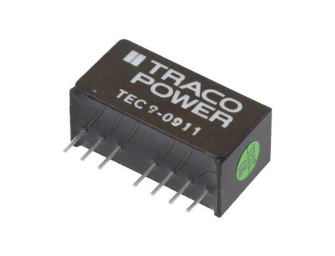 Przetwornica DC/DC, 2W, Uwej: 4,5...13,2VDC, Uwyj: 5VDC, Iwyj: 400mA TEC 2-0911