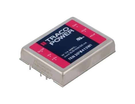 Przetwornica DC/DC, 30W, Uwej: 10...40VDC, Uwyj: 15VDC, Iwyj: 2000mA TEN 30-2413WI