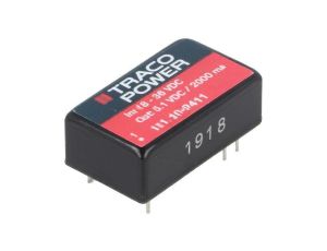 Przetwornica DC/DC, 10W, Uwej: 18...36VDC, Uwyj: 5,1VDC, Iwyj: 2000mA TEL 10-2411