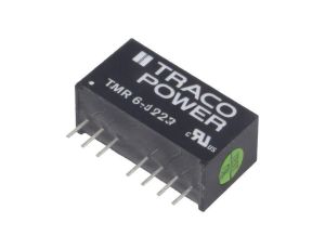 Przetwornica DC/DC, 6W, Uwej: 9...18VDC, Uwyj: 15VDC, Uwyj2: -15VDC TMR 6-1223