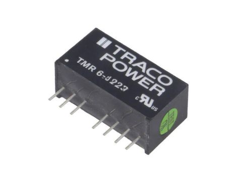 Przetwornica DC/DC, 6W, Uwej: 9...18VDC, Uwyj: 15VDC, Uwyj2: -15VDC TMR 6-1223