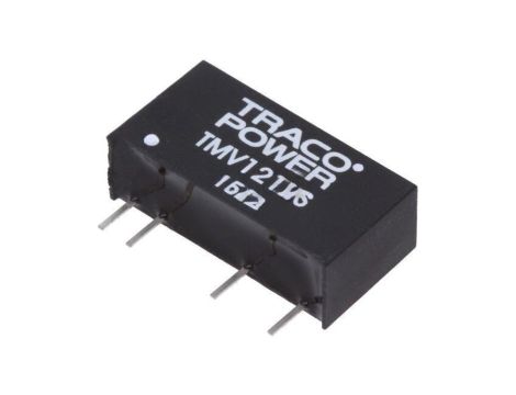Przetwornica DC/DC, 1W, Uwej: 10,8...13,2VDC, Uwyj: 12VDC, Iwyj: 80mA TMV 1212S