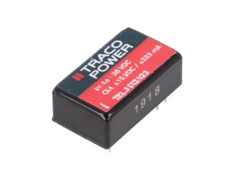 Przetwornica DC/DC, 10W, Uwej: 18...36VDC, Uwyj: 15VDC, Uwyj2: -15VDC TEL 10-2423