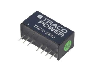 Przetwornica DC/DC, 2W, Uwej: 18...36VDC, Uwyj: 15VDC, Uwyj2: -15VDC TEC 2-2423
