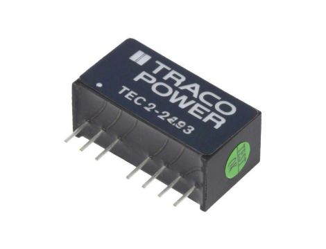 Przetwornica DC/DC, 2W, Uwej: 18...36VDC, Uwyj: 15VDC, Uwyj2: -15VDC TEC 2-2423