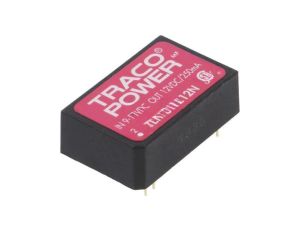 Przetwornica DC/DC, 3W, Uwej: 9...18VDC, Uwyj: 12VDC, Iwyj: 250mA TEN 3-1212N