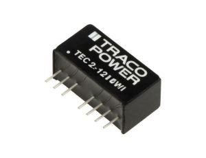Przetwornica DC/DC, 2W, Uwej: 4,5...18VDC, Uwyj: 24VDC, Iwyj: 83mA TEC 2-1215WI