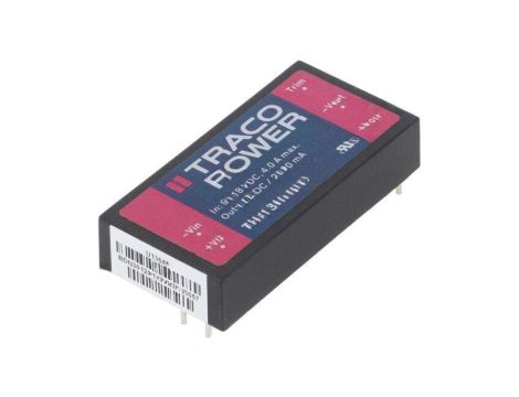 Przetwornica DC/DC, 30W, Uwej: 9...18VDC, Uwyj: 12VDC, Iwyj: 2500mA THM 30-1212