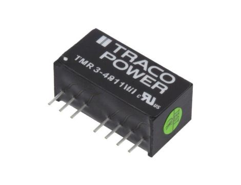 Przetwornica DC/DC, 3W, Uwej: 18...75VDC, Uwyj: 5VDC, Iwyj: 600mA TMR 3-4811WI