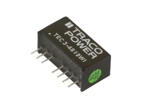 Przetwornica DC/DC, 3W, Uwej: 18...75VDC, Uwyj: 9VDC, Iwyj: 333mA TEC 3-4819WI