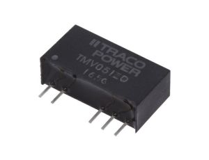 Przetwornica DC/DC, 1W, Uwej: 4,5...5,5VDC, Uwyj: 12VDC, Iwyj: 40mA TMV 0512D
