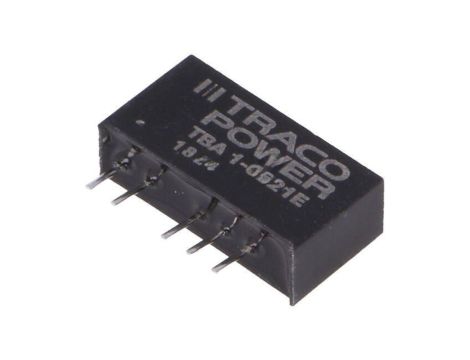 Przetwornica DC/DC, 1W, Uwej: 4,5...5,5VDC, Uwyj: 5VDC, Uwyj2: -5VDC TBA 1-0521E