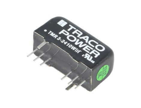 Przetwornica DC/DC, 3W, Uwej: 9...36VDC, Uwyj: 3,3VDC, Iwyj: 700mA TMR 3-2410WIR