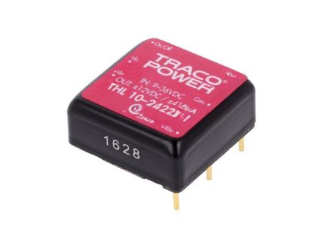 Przetwornica DC/DC, 10W, Uwej: 9...36VDC, Uwyj: 12VDC, Uwyj2: -12VDC THL 10-2422WI