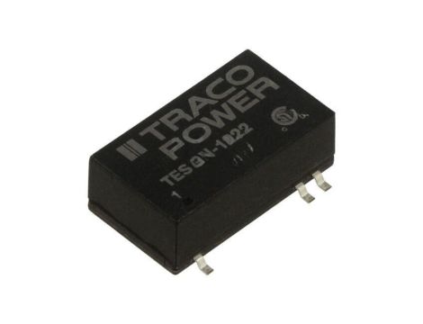 Przetwornica DC/DC, 2W, Uwej: 9...18VDC, Uwyj: 12VDC, Uwyj2: -12VDC TES 2N-1222
