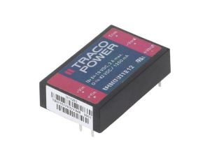 Przetwornica DC/DC, 15W, Uwej: 9...18VDC, Uwyj: 12VDC, Iwyj: 1250mA THM 15-1212