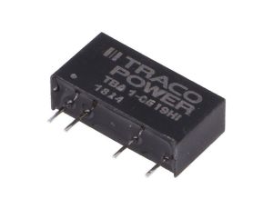 Przetwornica DC/DC, 1W, Uwej: 4,5...5,5VDC, Uwyj: 9VDC, Iwyj: 111mA TBA 1-0519HI