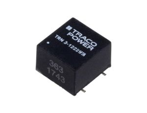 Przetwornica DC/DC, 3W, Uwej: 9...18VDC, Uwyj: 12VDC, Uwyj2: -12VDC TRN 3-1222SM