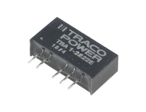 Przetwornica DC/DC, 1W, Uwej: 21,6...26,4VDC, Uwyj: 12VDC, Iwyj: 41mA TBA 1-2422E