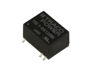 Przetwornica DC/DC, 1W, Uwej: 4,5...5,5VDC, Uwyj: 12VDC, Iwyj: 84mA TRI 1-0512SM