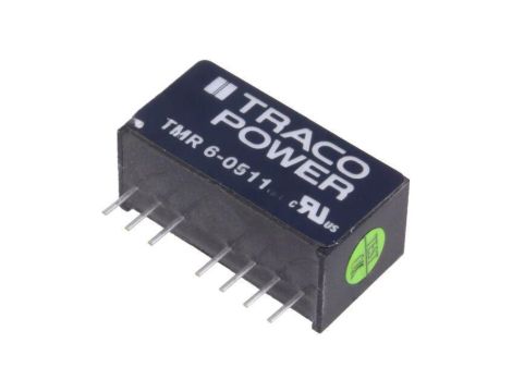 Przetwornica DC/DC, 6W, Uwej: 4,5...9VDC, Uwyj: 5VDC, Iwyj: 1200mA TMR 6-0511