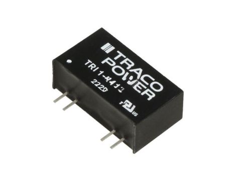 Przetwornica DC/DC, 1W, Uwej: 21,6...26,4VDC, Uwyj: 15VDC, Iwyj: 68mA TRI 1-2413