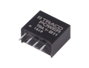 Przetwornica DC/DC, 1W, Uwej: 10,8...13,2VDC, Uwyj: 5VDC, Iwyj: 200mA TBA 1-1211